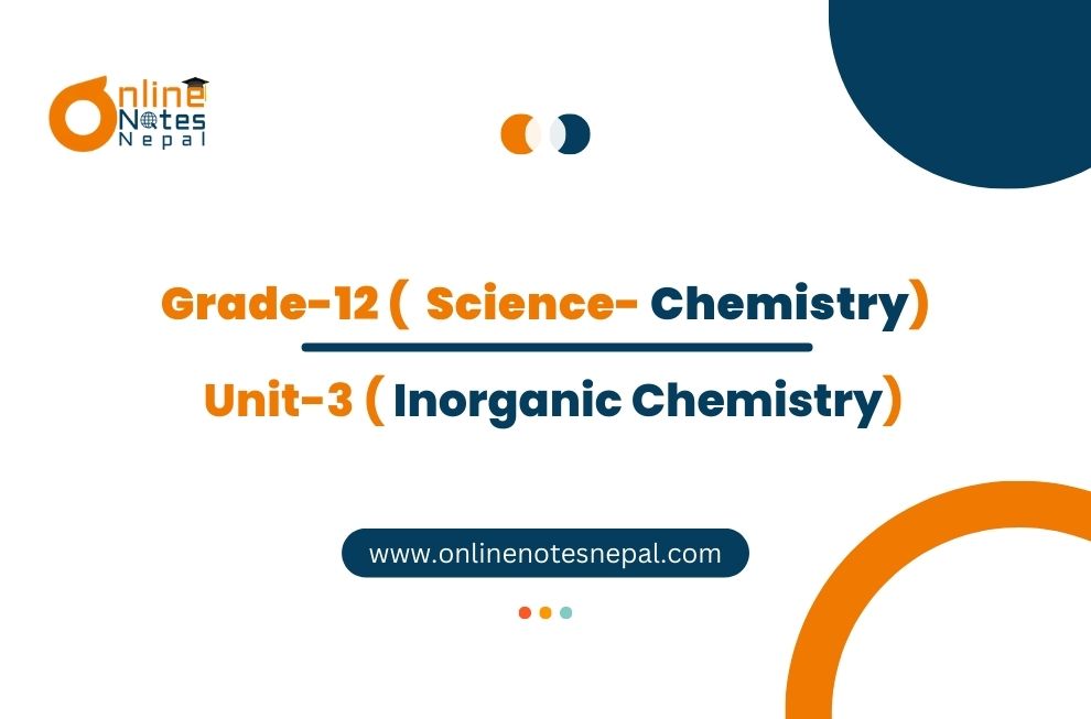 Unit 3: Inorganic Chemistry Photo